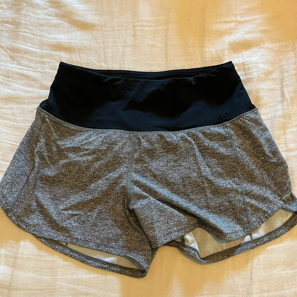 Lulu Lemon Speed Up Short Size 4